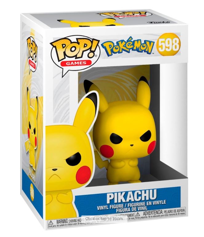 FIGURINE POP! - POKÉMON - PIKACHU GRUMPY (S3) 3.75" #598