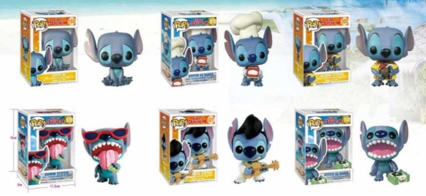 STITCH FIGURINE (POP STYLE) ASST