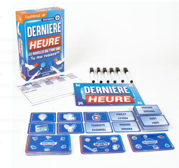 JEU DERNIÈRE HEURE