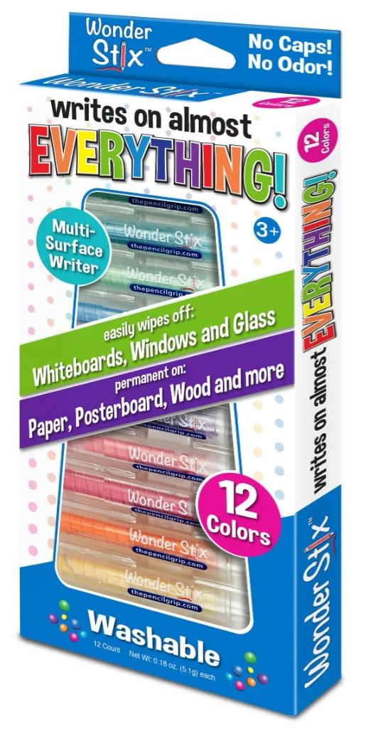WONDER STIX - WASHABLE CRAYONS (MARKERS)