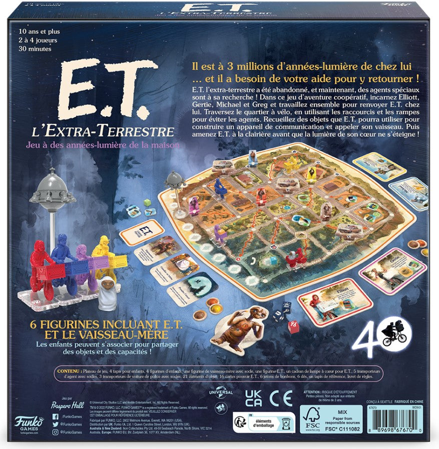 JEU E.T. À DES ANNÉES-LUMIÈRE DE LA MAISON