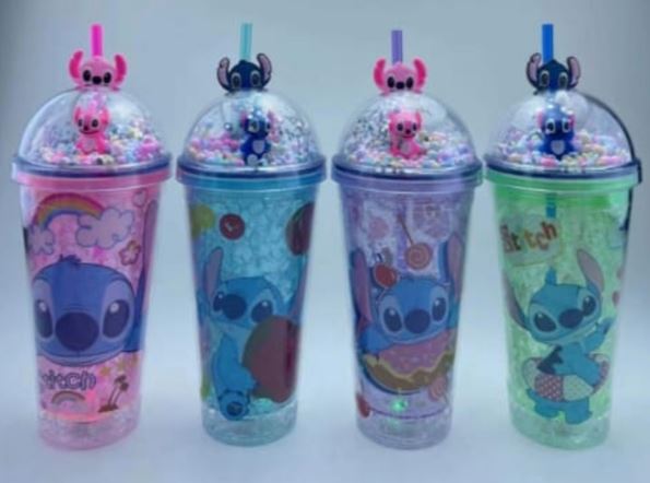LIGHT-UP BOTTLE - STITCH ASST