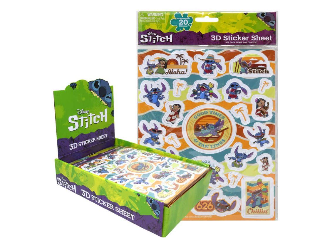 PUFFY STICKERS STITCH