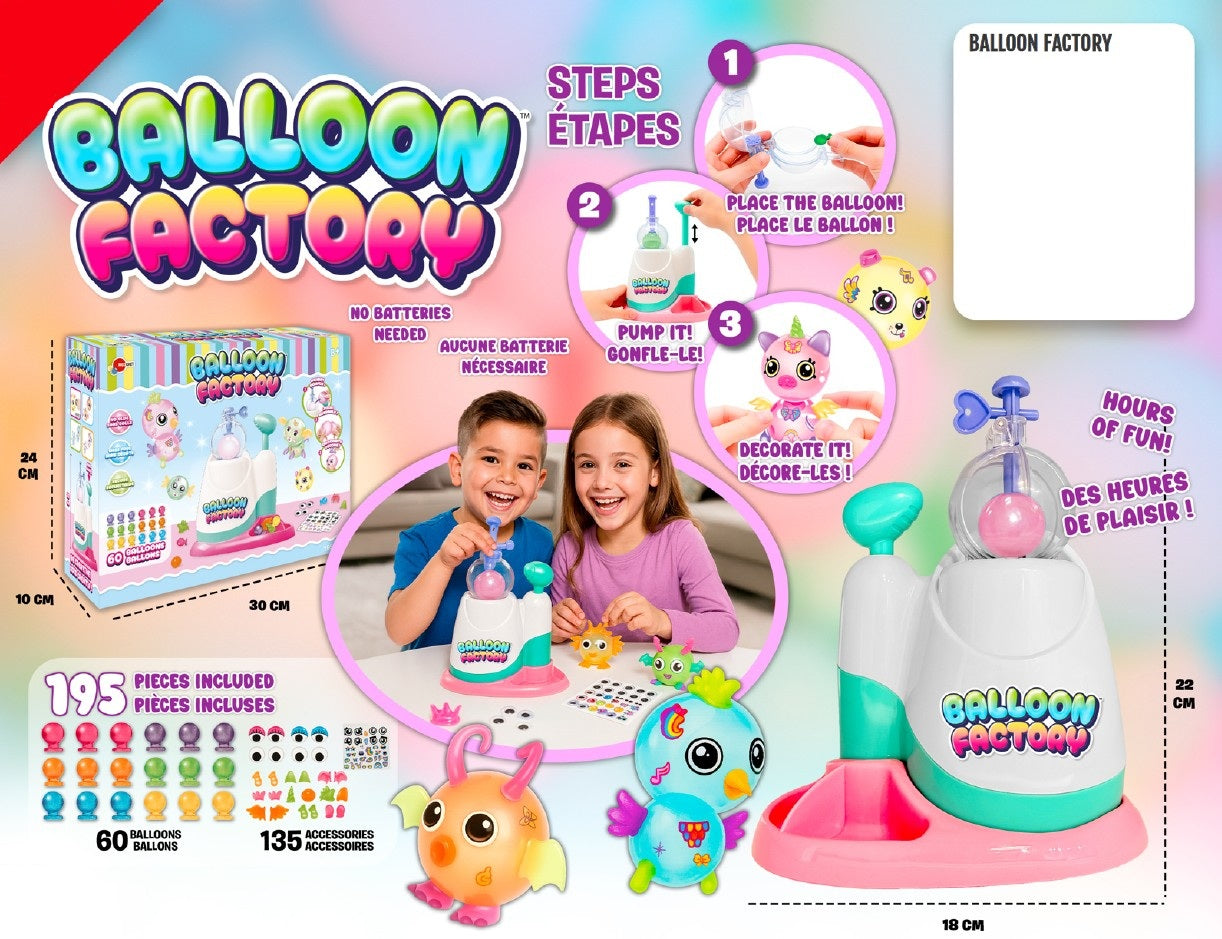 BALLOON FACTORY – CREATIVE BALLOON WORKSHOP
