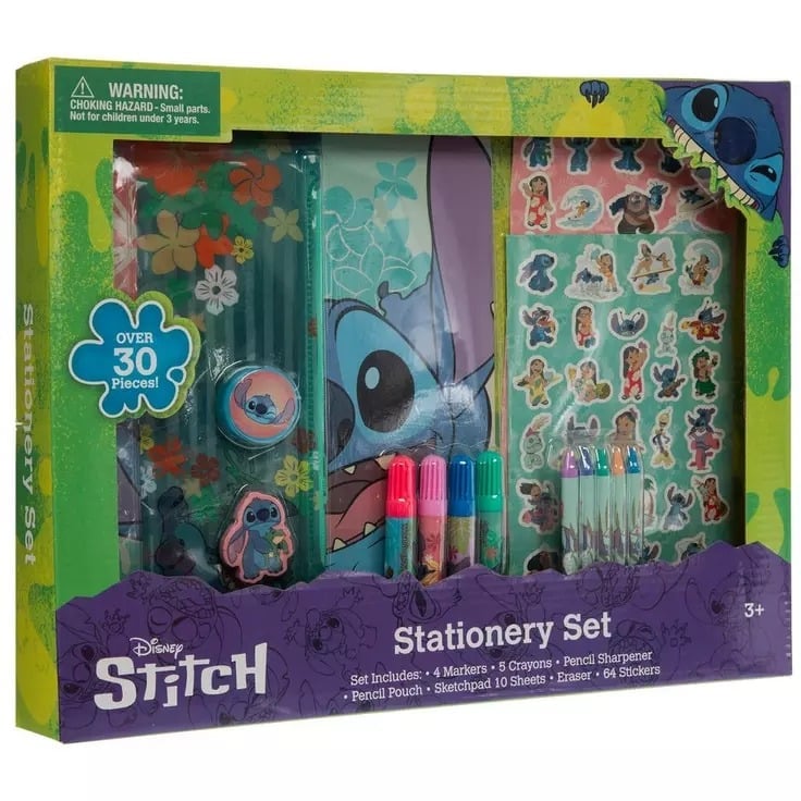 COFFRET CRÉATIF STITCH DISNEY – 30 PIÈCES