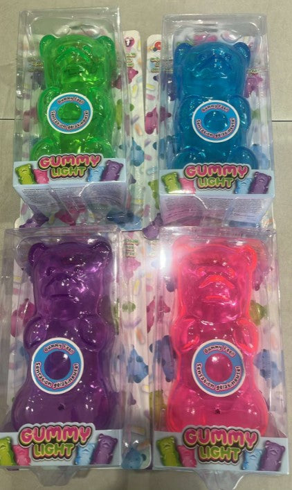 GUMMY LIGHT - GUMMY BEAR NIGHT LIGHT ASST