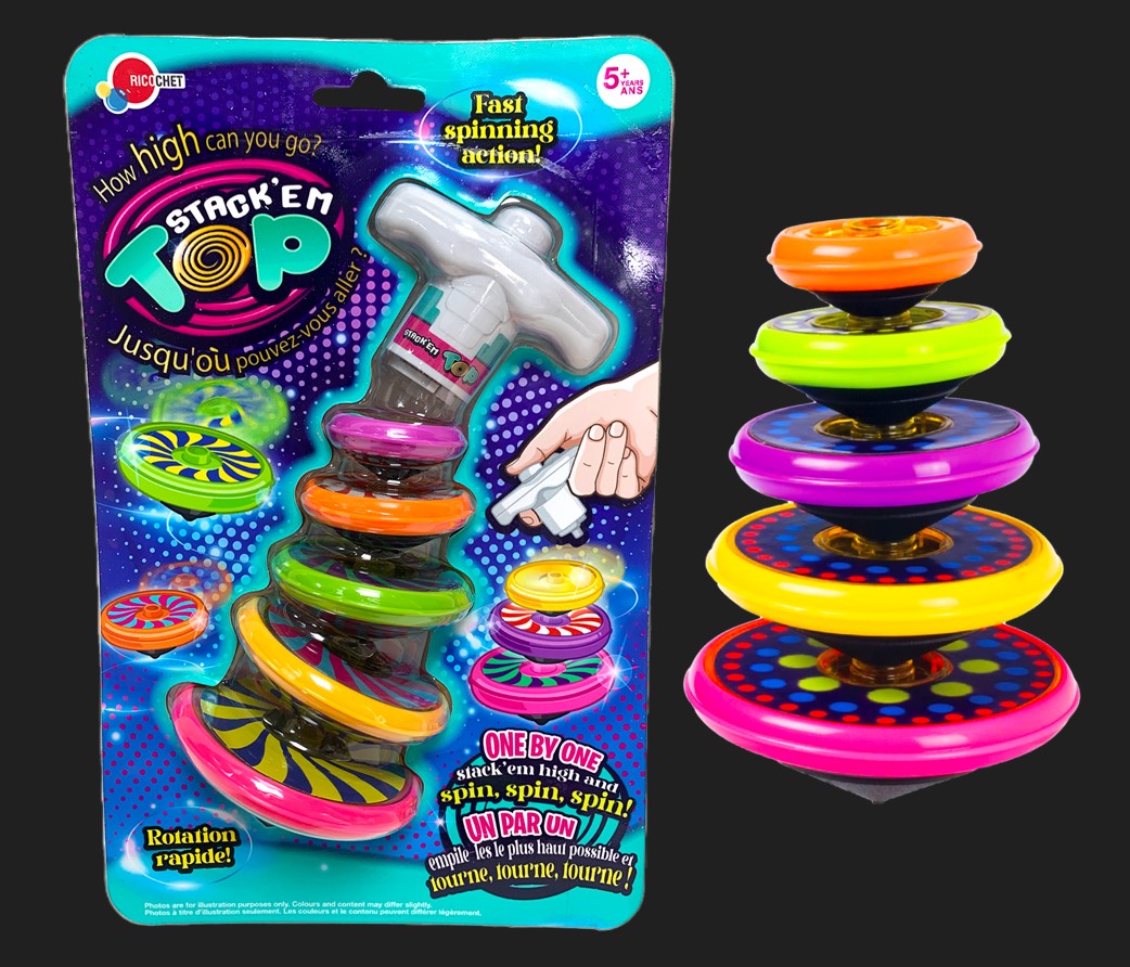 STACK'EM TOP ! TOUPIE EMPILABLE