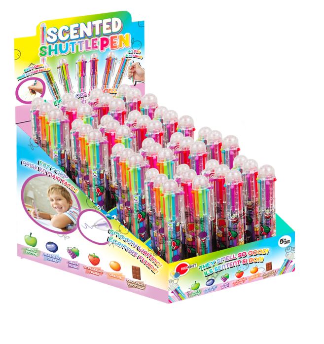 ALL-IN-ONE RETRACTABLE SCENTED SMOOTH-WRITING PEN