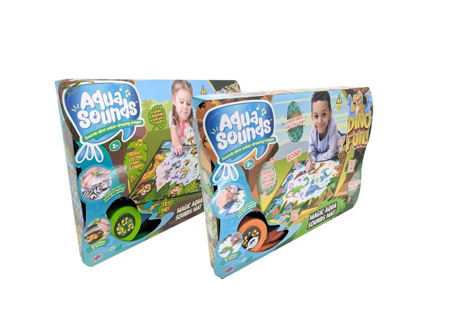 AQUA SOUND MAT JUNGLE OR DINOSAURS ASST