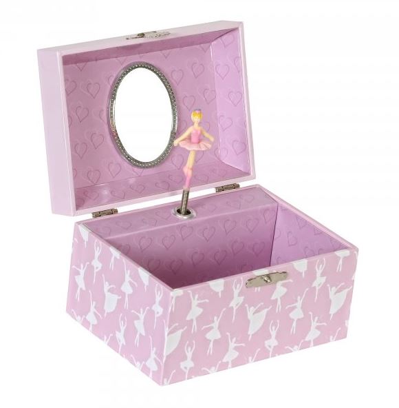 BALLERINA MUSICAL JEWELRY BOX - LILIA