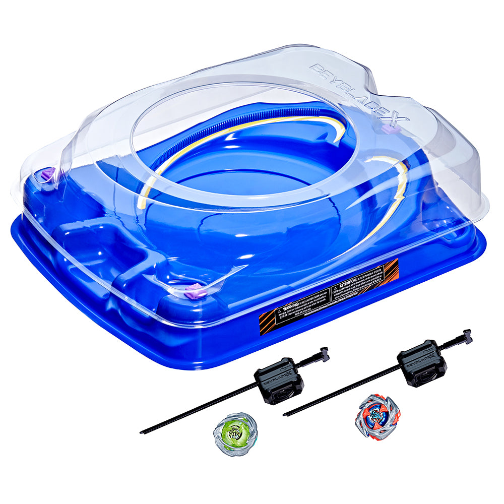 BEYBLADE X - SET DE COMBAT DESCENTE-CHOC (ARÈNE)