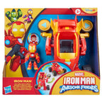 ENSEMBLE 2-EN-1 IRON MAN ET SES AMIS (ARMURE ET VÉHICULE)