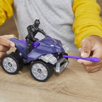 MARVEL - AVENGERS BLACK PANTHER FIGURE AND 10 CM VEHICLE - CLAW STRIKE ATV (BLACK PANTHER)