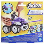 MARVEL - AVENGERS BLACK PANTHER FIGURE AND 10 CM VEHICLE - CLAW STRIKE ATV (BLACK PANTHER)