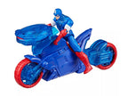 MARVEL AVENGERS - CAPTAIN AMERICA SHIELD LAUNCHER MOTORCYCLE (CAPTAIN AMERICA)