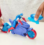 MARVEL AVENGERS - CAPTAIN AMERICA SHIELD LAUNCHER MOTORCYCLE (CAPTAIN AMERICA)