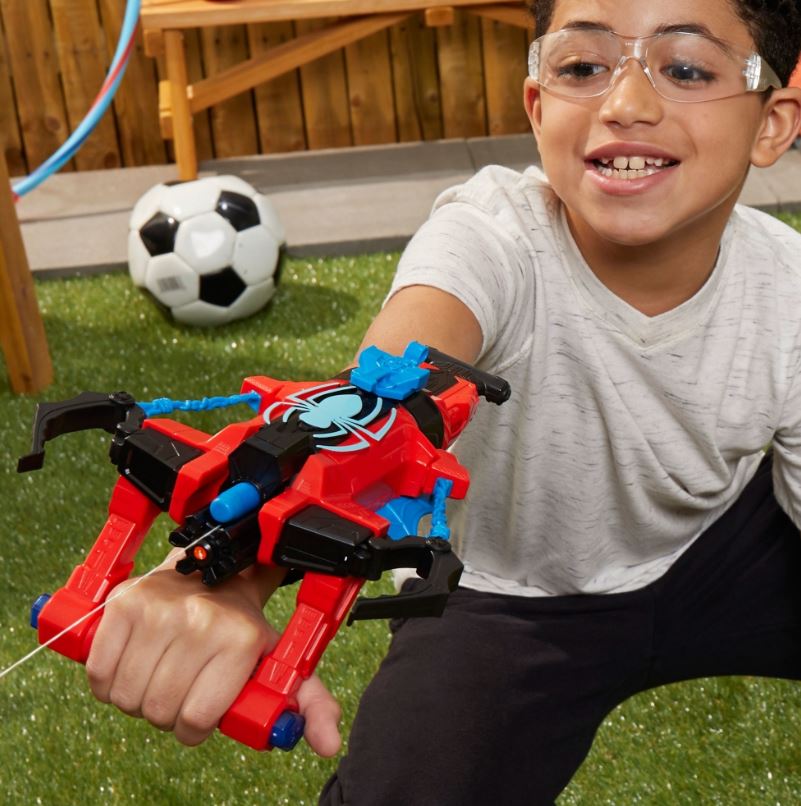 MARVEL SPIDER-MAN NERF STRIKE 'N SPLASH BLASTER DOUBLE ATTAQUE