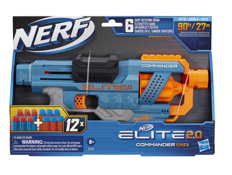 NERF ELITE 2.0 - COMMANDER RD-6