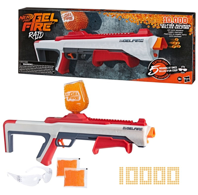 NERF PRO GELFIRE - BLASTER RAID