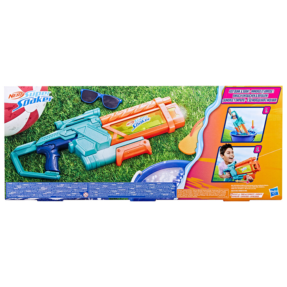 NERF SUPER SOAKER - MEGA DUNK-FILL WATER BLASTER