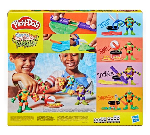 PLAY-DOH PÂTE À MODELER - TORTUES NINJA CRÉATIONS COWABUNGA