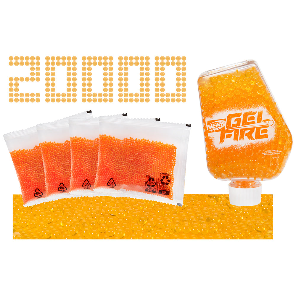 RECHARGE NERF GELFIRE - HOPPER ORANGE 20K