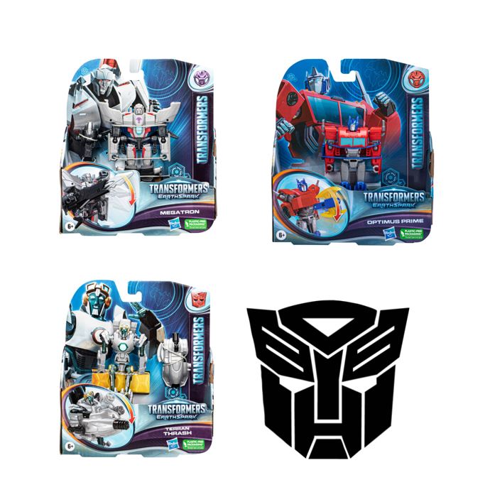TRANSFORMERS EARTHSPARK - FIGURINES DE GUERRIERS ASSORTIES 12,5 CM (4.5")