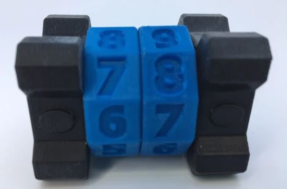 COMPTEUR DE POINTS 2 ANNEAUX - BLEU