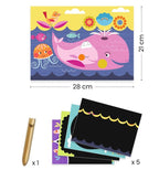 DJECO - SCRATCH CARDS - FUN TO DISCOVER