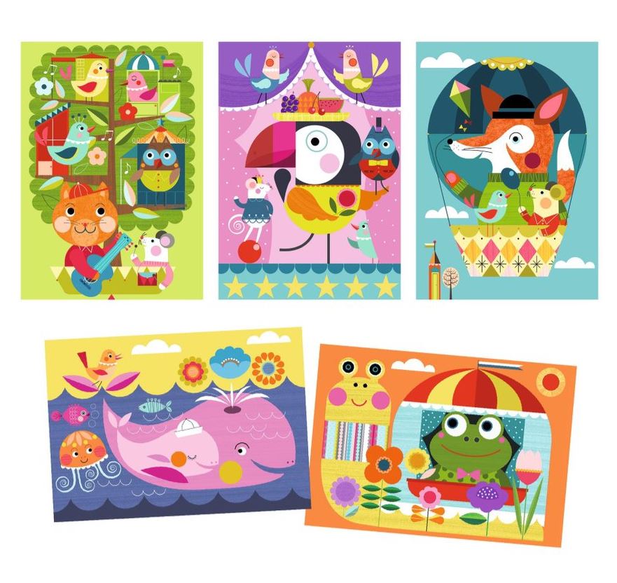 DJECO - SCRATCH CARDS - FUN TO DISCOVER