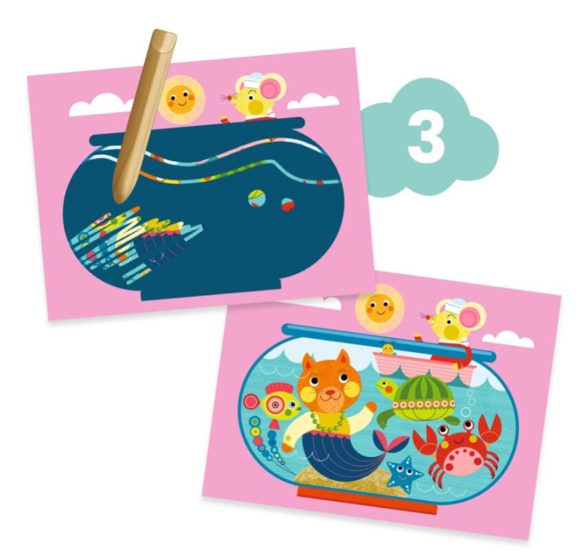 DJECO - COFFRET MULTI-ACTIVITÉS - LE CHAT ET SES AMIS