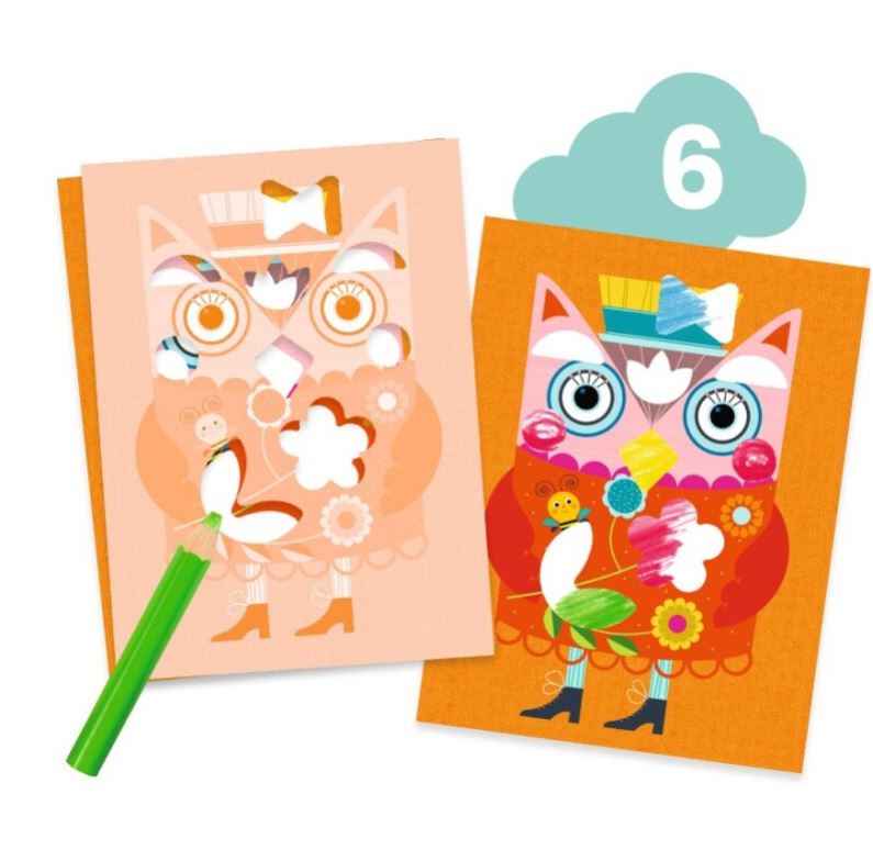 DJECO - COFFRET MULTI-ACTIVITÉS - LE CHAT ET SES AMIS