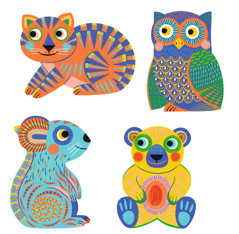 DJECO - MAGIC COLORING - ANIMALO-MA