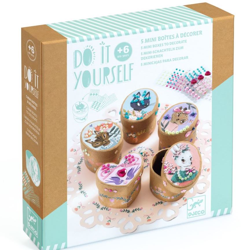 DJECO - DIY - MOSAICS AND STICKERS - ADORABLE