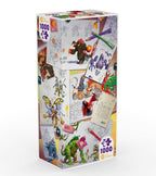 IELLO JIGSAW PUZZLE 1000 PIECES - MONSTER CREATION UNIVERSE (MAKING OF MONSTERS #15) #70131-002
