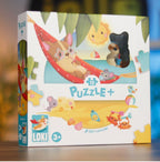 IELLO JIGSAW PUZZLE 12 PIECES - LOKI AT THE BEACH #PLA-002