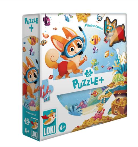IELLO CASSE-TÊTE 35 PIÈCES - LOKI FAIT DE LA PLONGÉE #PLO-002