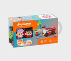 MARIOINEX MINI WAFFLE - FIRE TRUCK 80 PCS (FR-EN)