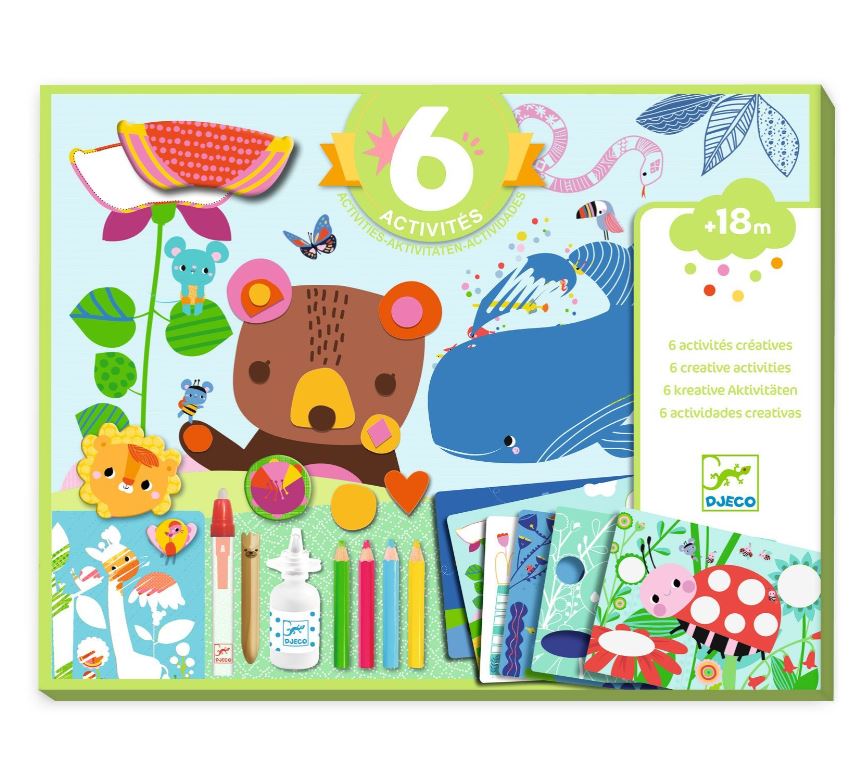 DJECO COFFRET ACTIVITÉ - LA SOURIS ET SES AMISJC24
