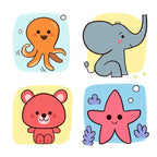 DJECO - STEP-BY-STEP COLORING BABIES & CO (STEP BY STEP)