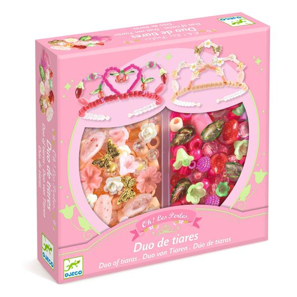 DJECO - TIARES DUO ROSE (COURONNE)