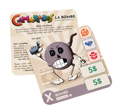 JEU CAMARADES - EXTENSION : LA BOMBE