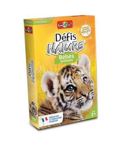 JEU DÉFIS NATURE - BÉBÉS ANIMAUX