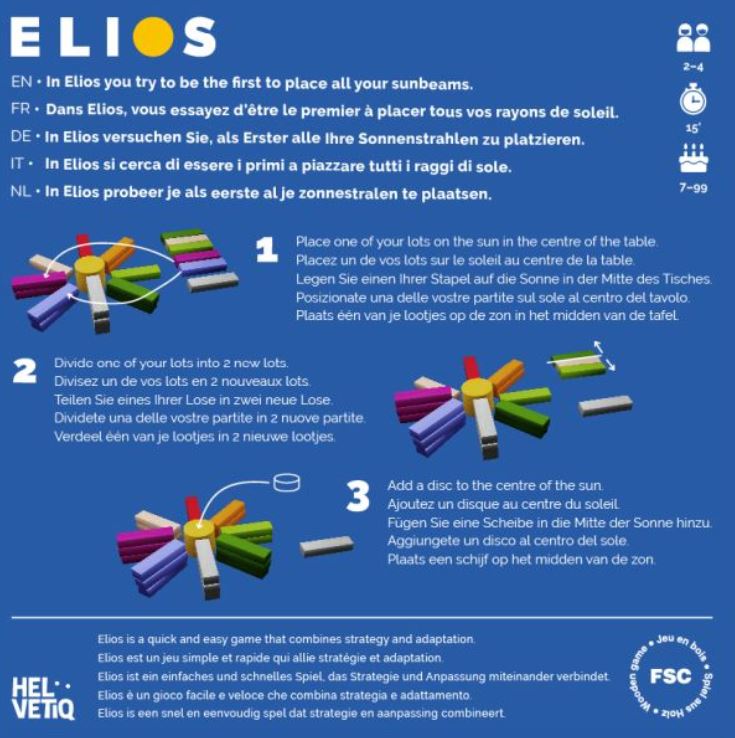 ELIOS GAME - WOODEN