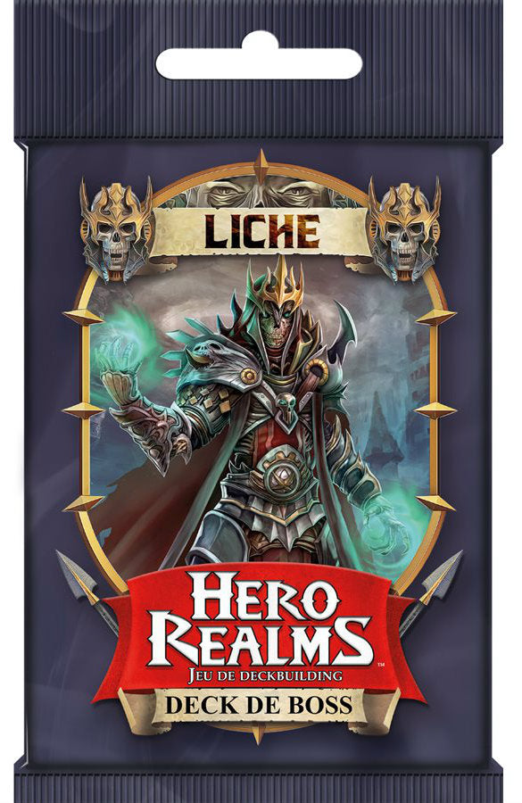 HERO REALMS GAME - LICH BOSS DECK (POLYBAG/UNIT)