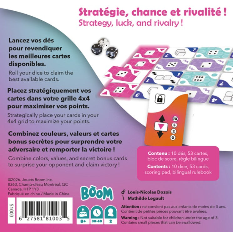 JEU ROLL'N BUMP DUEL (FR-EN)