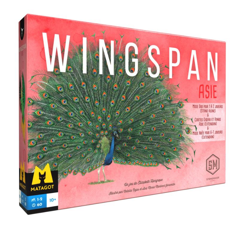 WINGSPAN GAME - ASIA EXPANSION (FR)