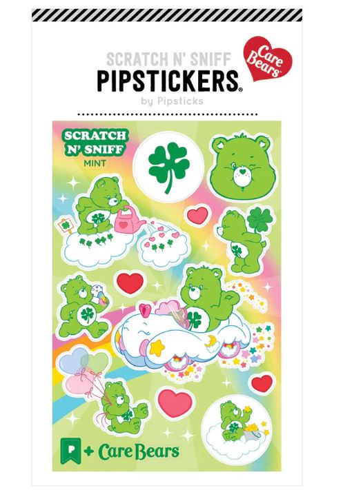 PIPSTIKERS - GOOD LUCK SCRATCH & SNIFF BEARS