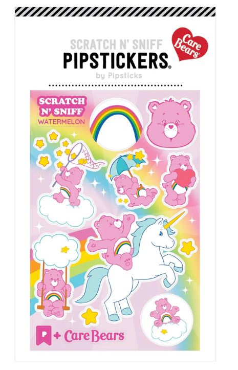 PIPSTIKERS - CUDDLY BEAR SCRATCH AND SNIFF