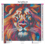 *26 JACAROU - FELINE SPARKLE 40CM X 40CM - DIAMOND DOTZ